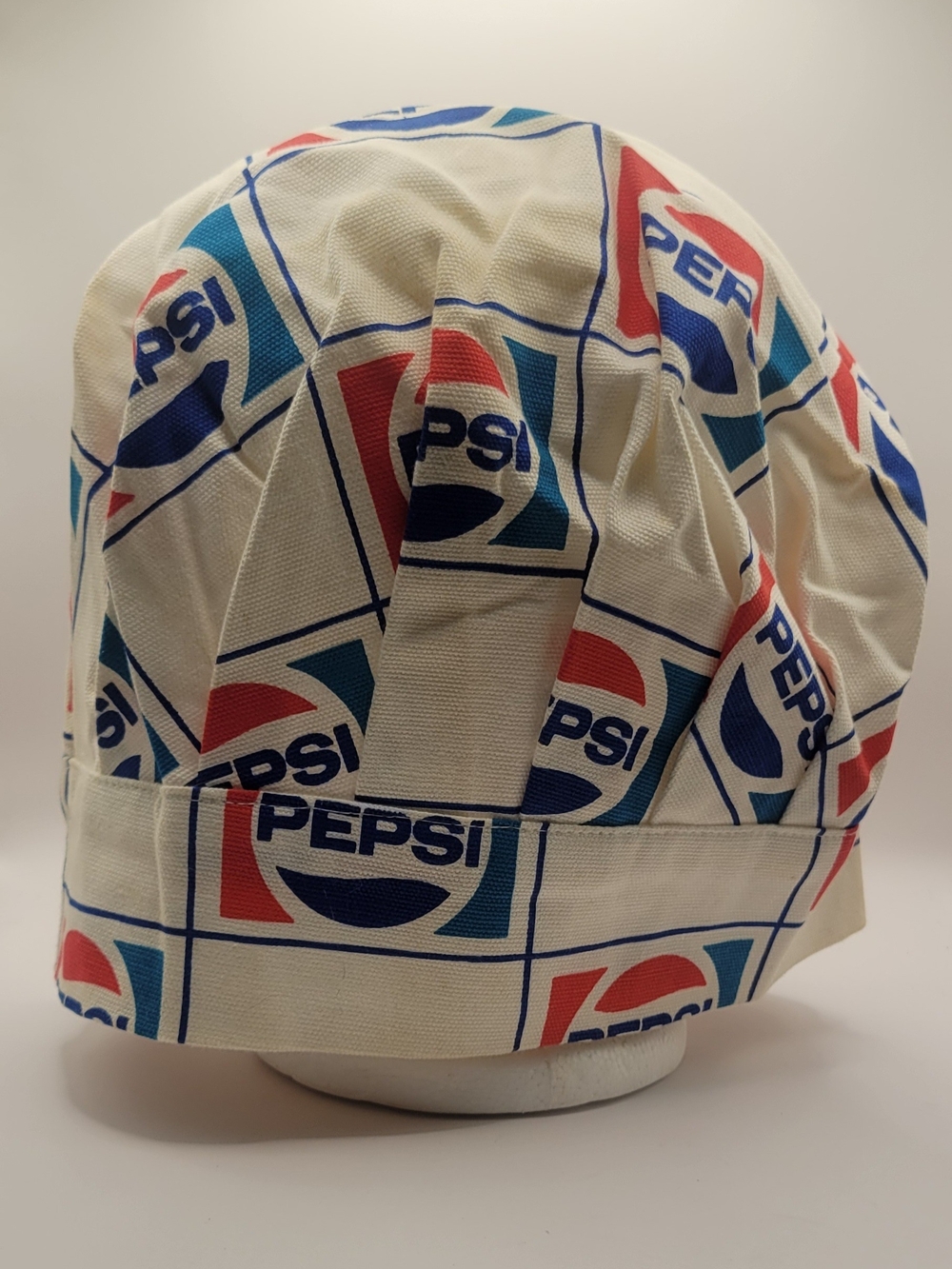 Pepsi Branded Logo Chefs Style Hat Unlicenced Handmade Fabric